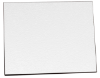ChromaLuxe Textured MDF White Wood Photo Panel 20"x30" Chamfer Wall Panel w/Black Edge - 4 pieces