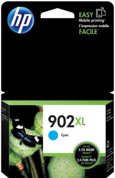 HP 902XL High Yield Cyan Original Ink Cartridge - T6M02AN		