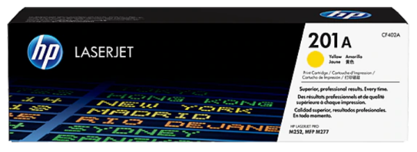 HP 201A Yellow Original LaserJet Toner Cartridge - CF402A	