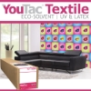 Innova YouTac® Adhesive Textile Printable Wallcovering (Eco-Solvent, Latex, UV Ink Compatible) 42"x82' Roll