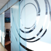 GF 790AE Print-N-Privacy™ 3.0 mil Polymeric Glass Etch Vinyl (Light) Clear Solvent Permanent Adhesive 60"x150' Roll