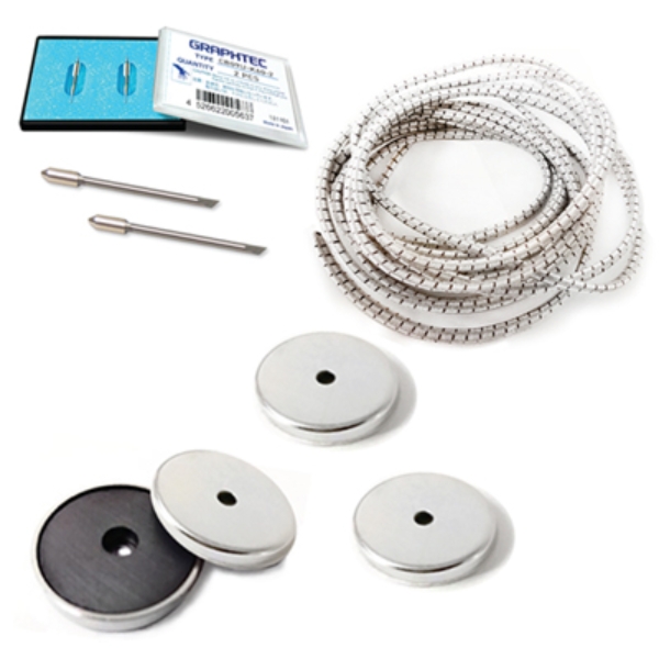 GRAPHTEC AKZ Kit for FC and CE cutters (four magnets/2 antistatic strings, 2 tint blades)	