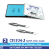 GRAPHTEC 1.5mm Super-Steel Blade 45° high-intens, reflective (2/pk) for PHP33/35-CB15N-HS Bladeholder