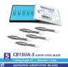 GRAPHTEC 1.5mm Super-Steel Blade 45° high-intens, reflective (5/pk) for PHP33/35-CB15N-HS Bladeholder