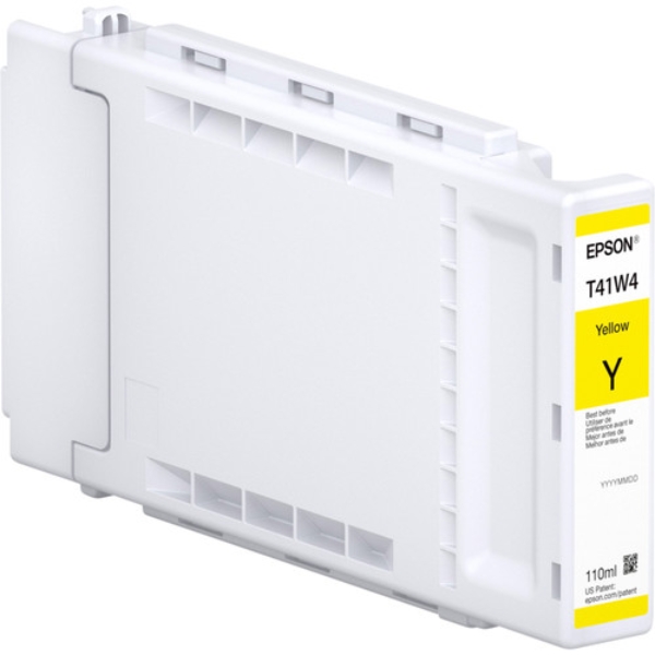 Epson T41W UltraChrome XD2 Yellow Ink 110ml for SureColor T3470, T3475, T5470, T5470M, T5475 T41W420	