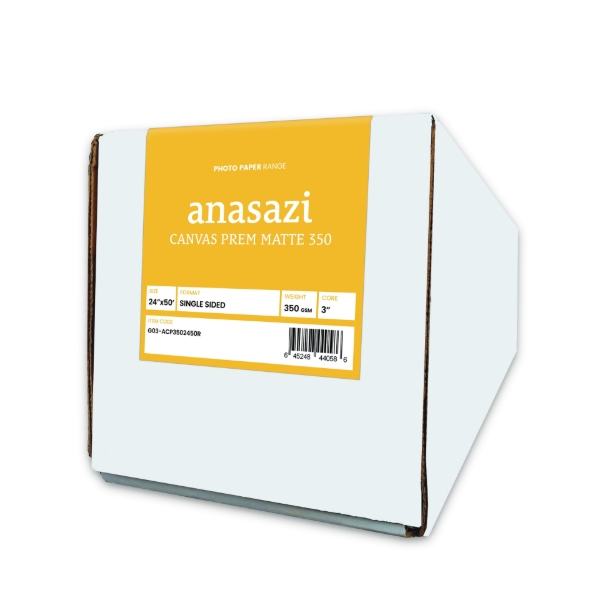 Moab Anasazi Canvas Premium Matte 350gsm 24"x50' Roll	