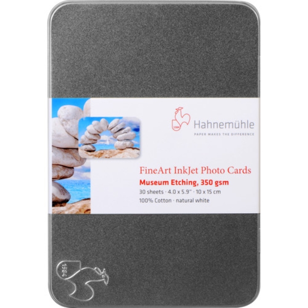 Hahnemühle Museum Etching 350gsm Photo Cards 4"x6" - 30 Sheets