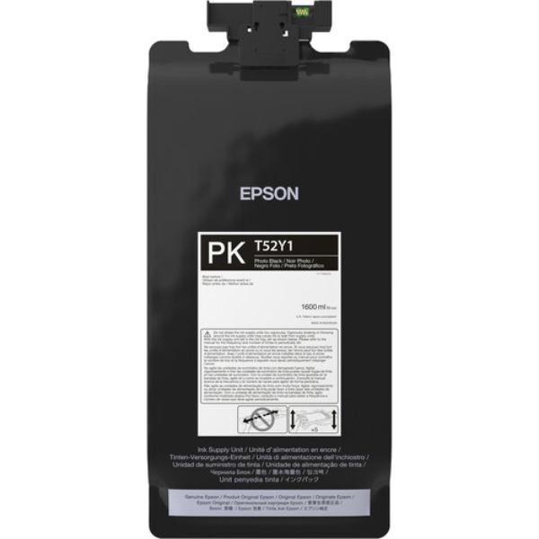 Epson T52Y UltraChrome XD3 High-Capacity Photo Black Ink Pack 1.6L for SureColor T7770DL