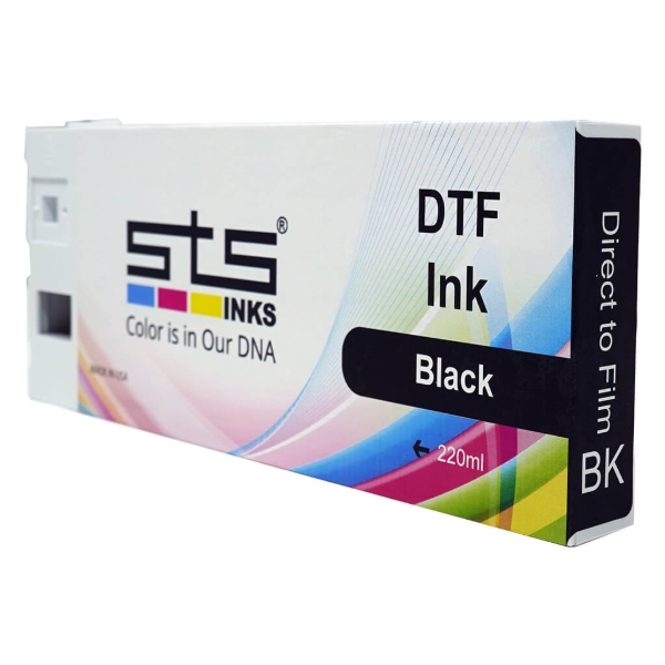 STS (DTF) Direct to Film 220ml Black Ink Cartridge for VJ-628D, XPJ-1682D