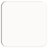 UNISUB Gloss White Hardboard Square Coasters 3.54"x3.54" (0.125" thick) - 40 pieces	