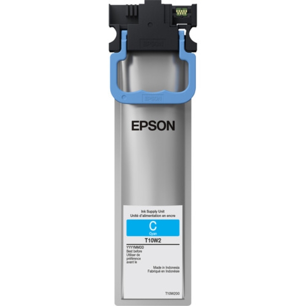 Epson DURABrite Ultra T10W High-Capacity Cyan Ink Pack for WF-C5390, WF-C5890