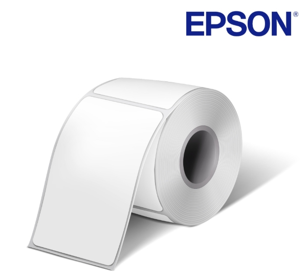 Epson ColorWorks Premium Matte Labels (box of 2 Rolls) 4"x10" DIE CUT (605 labels/roll) for C6000/C7500