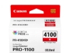 Canon PFI-4100R Red Ink Tank 80ml for imagePROGRAF PRO-1100 - 6785C002