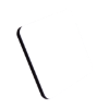 UNISUB Premium Hardboard Gloss White Square Coasters w/Cork Back 3.78" x 3.78" (0.267" thick) - 24 pieces