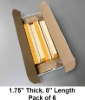 Simply Elegant Gallery Wrap Pro Bars 1.75" Thickness, 8" Length - Pack of 6	