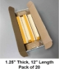 Simply Elegant Gallery Wrap Bars 1.25" Thickness, 12" Length - Pack of 20	