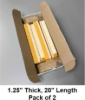 Simply Elegant Gallery Wrap Bars 1.25" Thickness, 20" Length - Pack of 2	