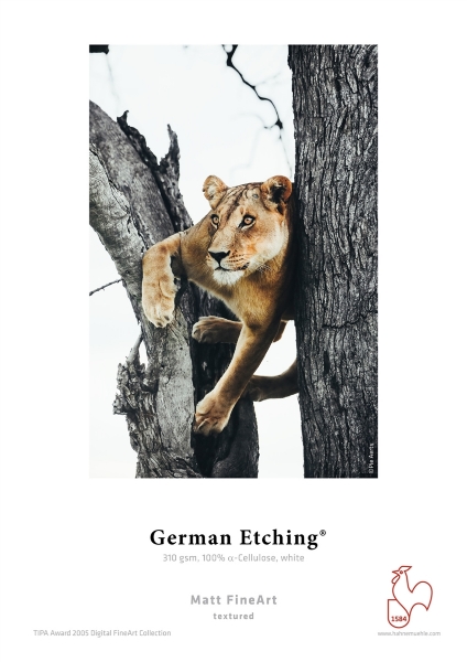 Hahnemühle German Etching 310gsm 44"x65' Roll (3" Core)