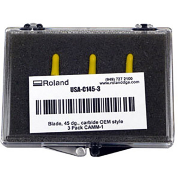 Roland 45 Degree/.25 Offset Blade, 3 ea. - All Purpose