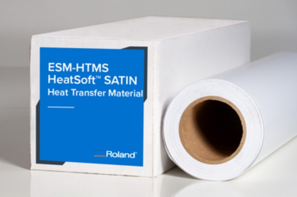 Roland (ESM-HTMS) HeatSoft™ SATIN Heat Transfer Material 3.1mil 20in x 75ft Roll
