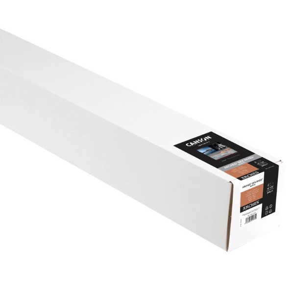 Canson Infinity ARCHES BFK Rives White 310gsm Matte 17"x39' Roll 3" Core