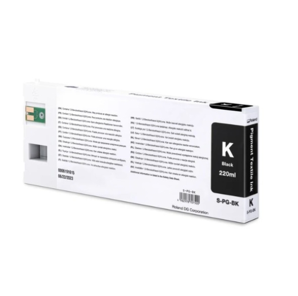 Roland S-PG DTF Black Ink Cartridge 220ml for BN-20D, BY-20