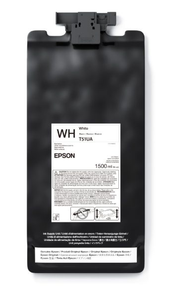 Epson UltraChrome GS3 Eco-Solvent White Ink Cartridge 1.5 L for SureColor S9170