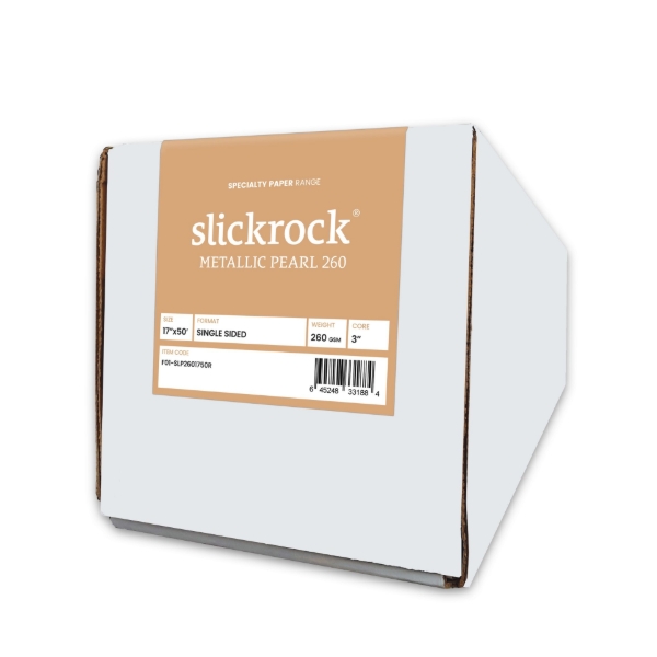 Moab Slickrock Metallic Pearl Paper 260gsm 17"x50' Roll