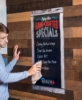 Nekoosa 5mil ChalkTalk® Textured Matte Black Chalkboard Vinyl with High-Peel Removable Adhesive 54"x75' Roll