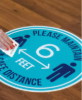 Nekoosa 2mil Optically Clear Polyester Overlaminate Film with Permanent Adhesive 54"x150' Roll
