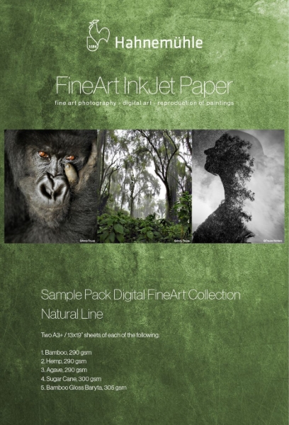 Hahnemühle Natural Line Sample Pack 13"x19" 10 Sheets