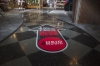 Nekoosa 4mil White Walk-On Floor Graphic with Removable Adhesive 54"x150' Roll
