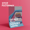 Sihl 3737 POSTERMAX 8 mil Satin Wet Strength Paper 54"x200' Roll 3" Core