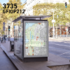 Sihl 3735 GFIOP212 9 mil Satin Poster Paper 54"x150' Roll 3" Core
