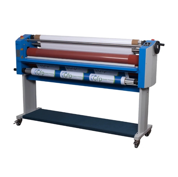 GFP 363TH 63" Top Heat Laminator (Stand, Foot Switch & Rewind included)