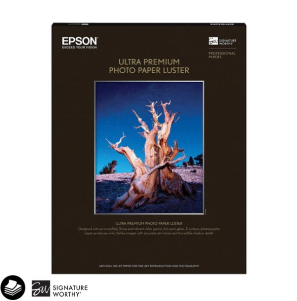 EPSON Ultra Premium Photo Paper Luster 240gsm 13"x19" - 100 Sheets