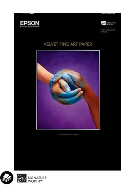 EPSON Velvet Fine Art Paper 13"x19" 20 Sheets