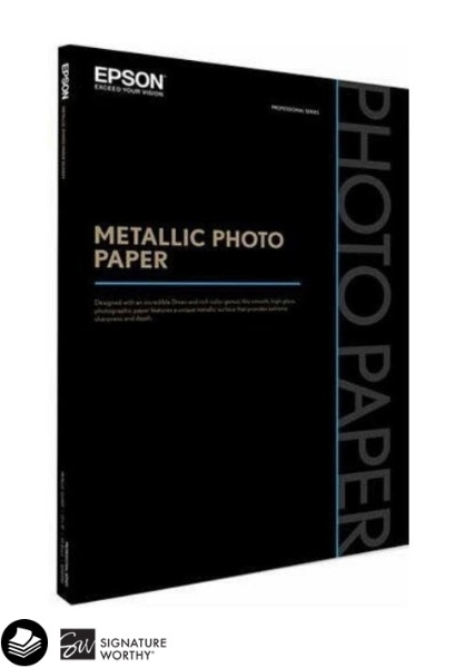 EPSON Metallic Photo Paper Glossy 17"x22" - 25 Sheets