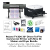 Roland TY-300 30" Direct-To-Film Commercial Printer with Miro 36 Shaker/Dryer Bundle