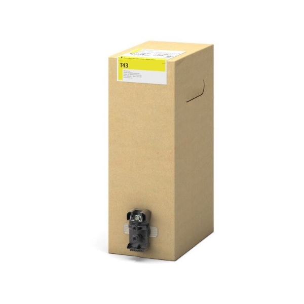Epson T43M UltraChrome DS 10L Yellow Ink Pack for SureColor F11070, F11070H, F10070, F10070H
